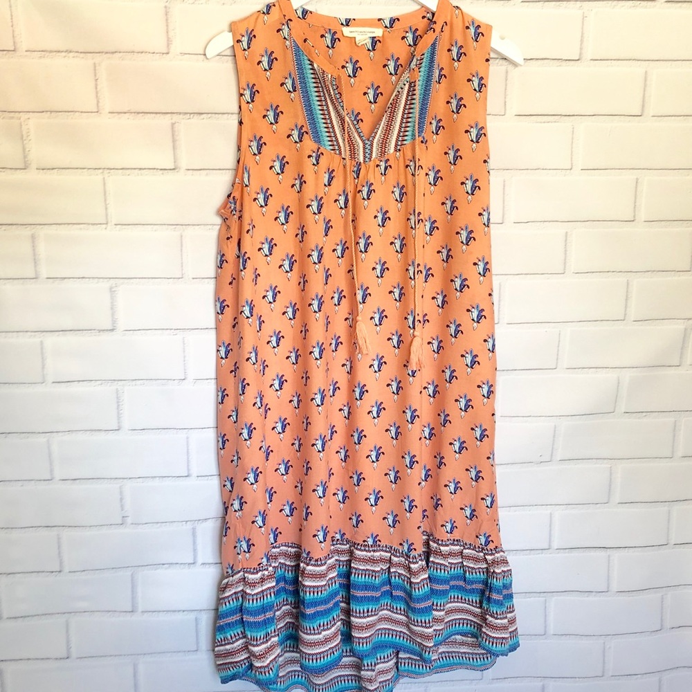 Beach lunch lounge boho inspired dress